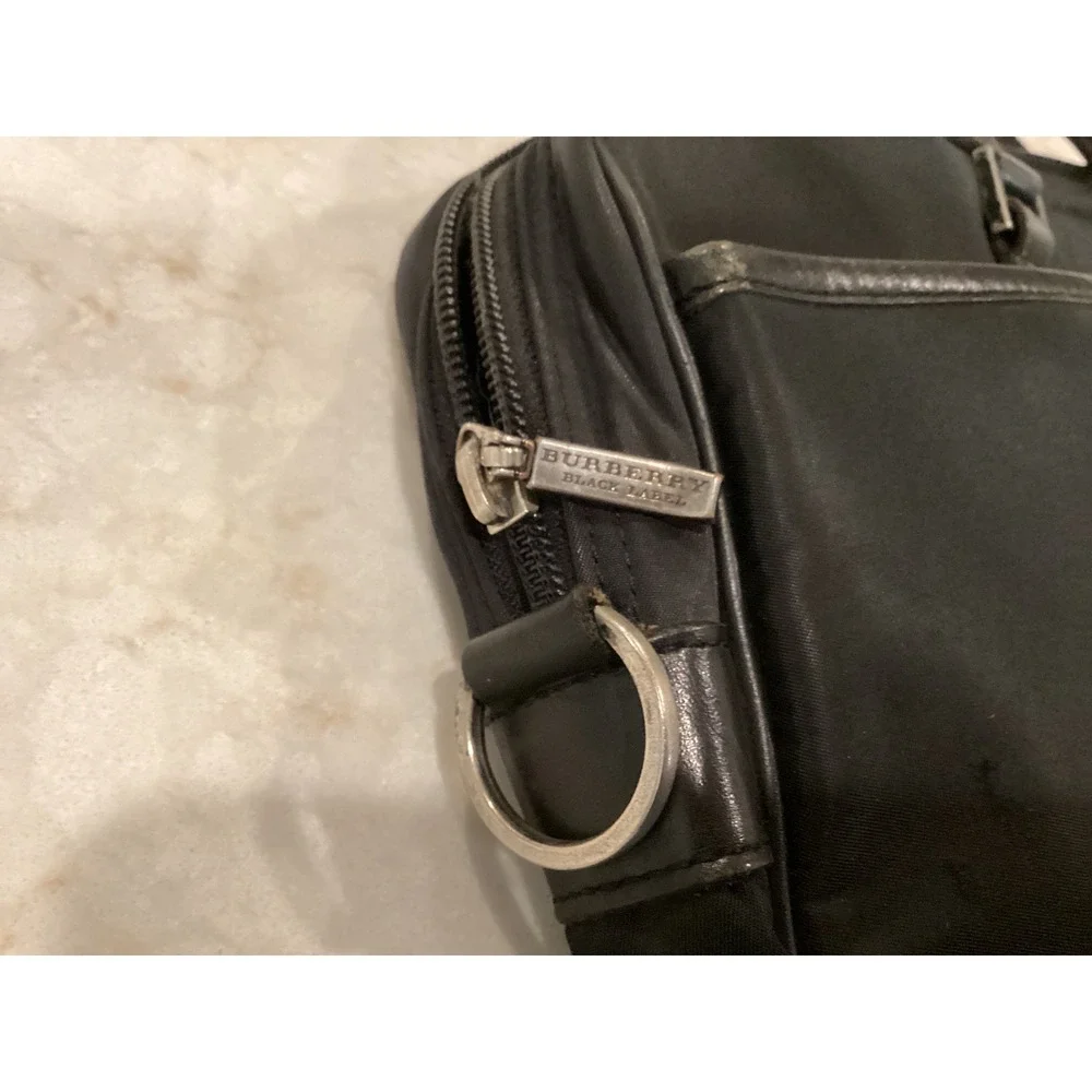 Burberry Black Label Briefcase Laptop‎ Bag Business Travel Document